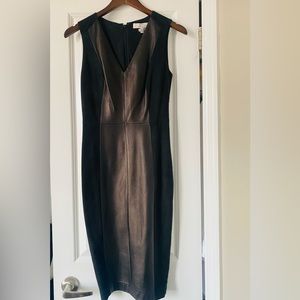 Leather suede dress!